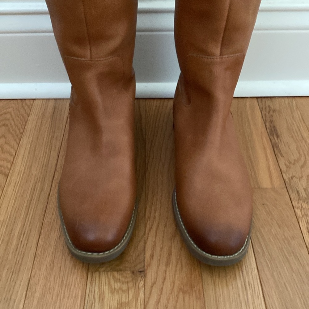 Franco Sarto Women's Meyer Camel Knee High Flat Boot - 8.5 - Picture 5 of 16